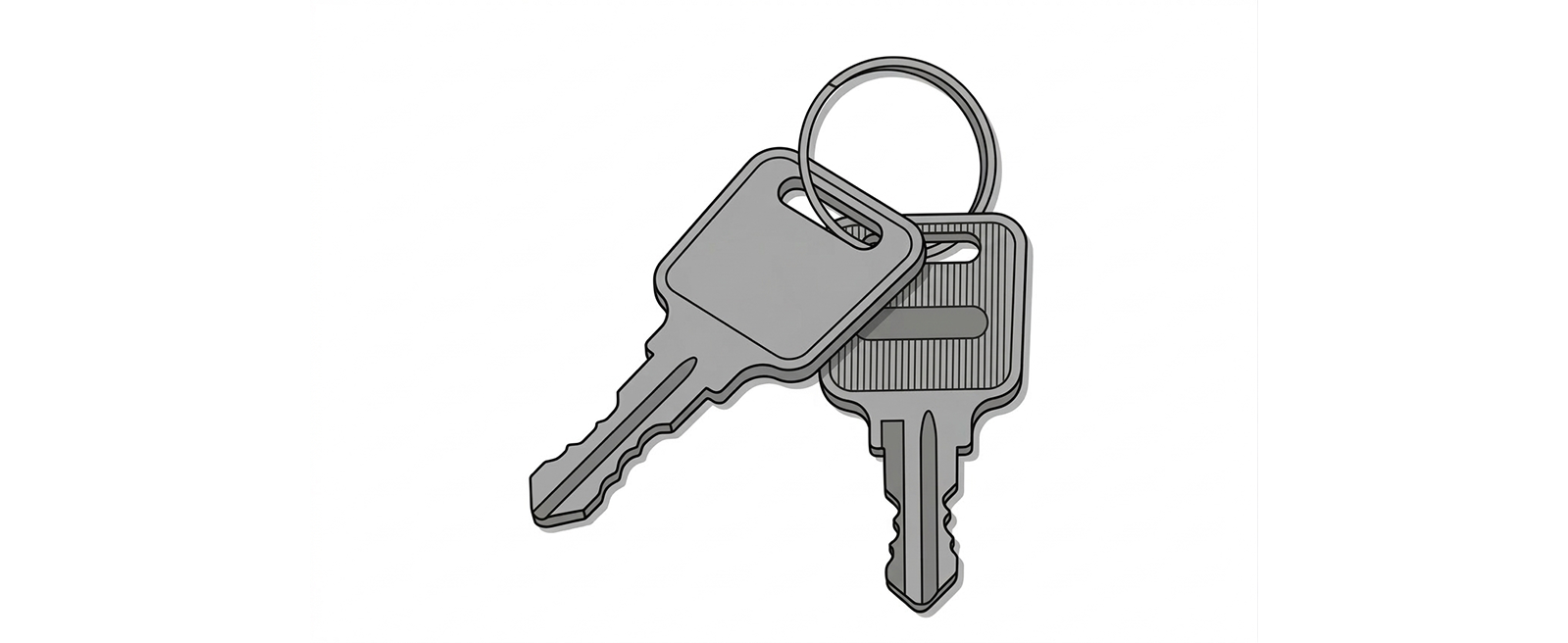 スペアキーを探して開ける