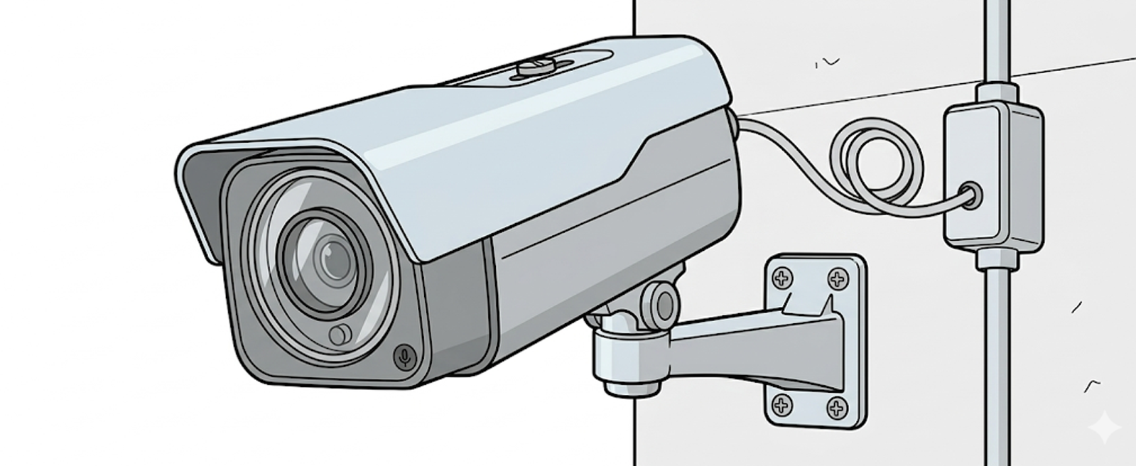 防犯カメラを設置する