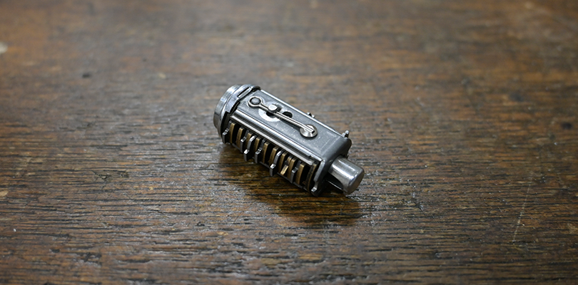 円盤状のタンブラーが組み込まれたディスクシリンダー