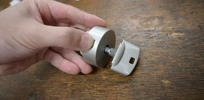 着脱式サムターン