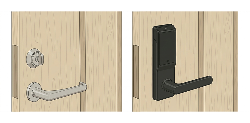 シリンダーのみ交換する