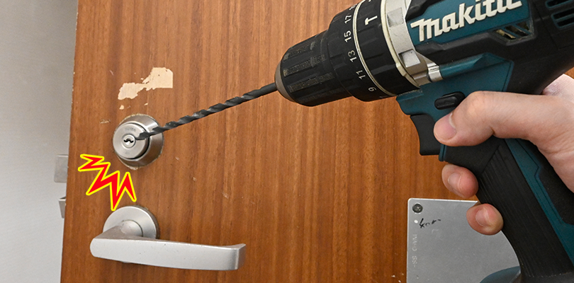 破壊開錠になるかどうか