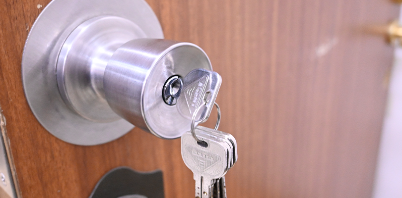 スペアキーであける