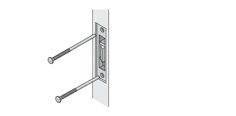 室内側のピンを引き抜く