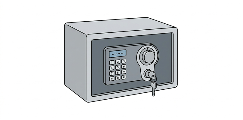 貴重品保管庫を活用する