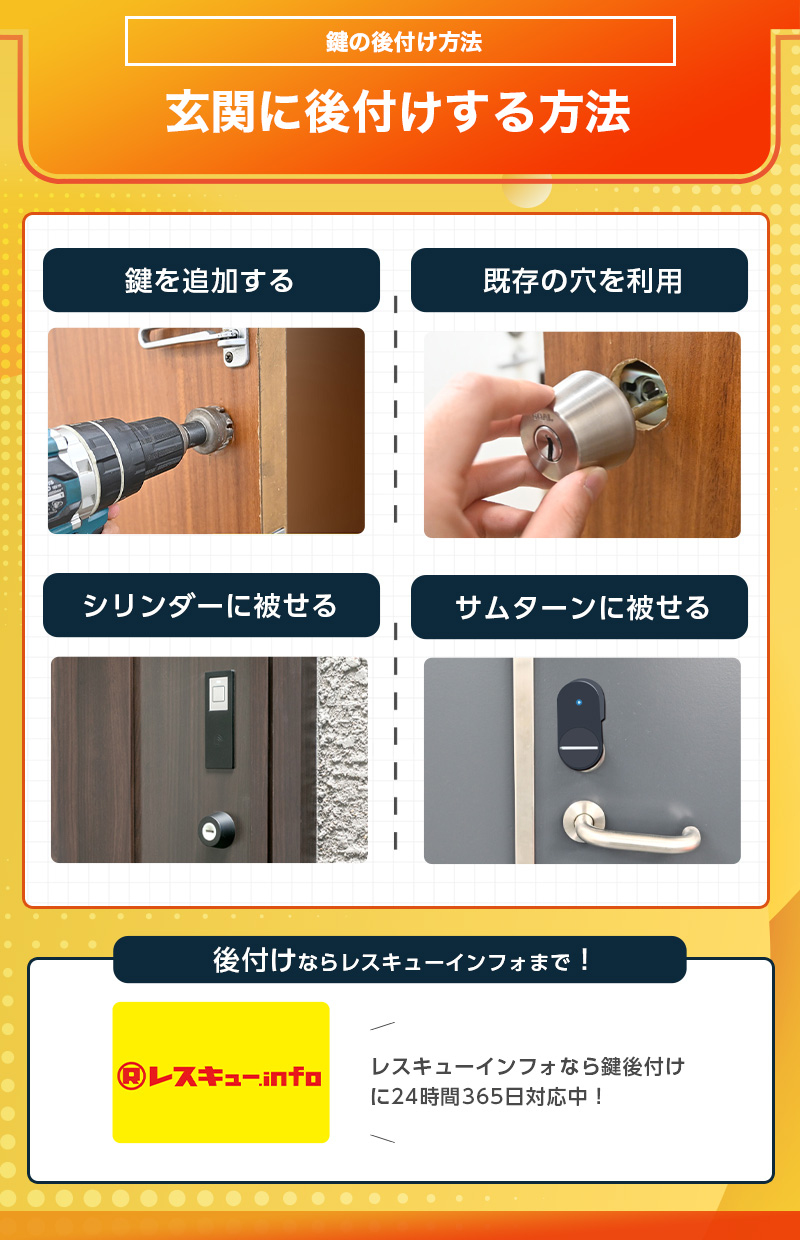 玄関にオートロックを後付けする方法